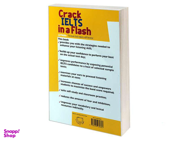 کتاب Crack IELTS in a Flash LISTENING اثر Mohammad Sadegh Bagheri and Mohammad javad Riasati انتشارات ایده درخشان