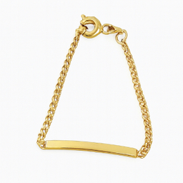 دستبند طلا 18 عیار دخترانه طرح کارتیه زنجیری