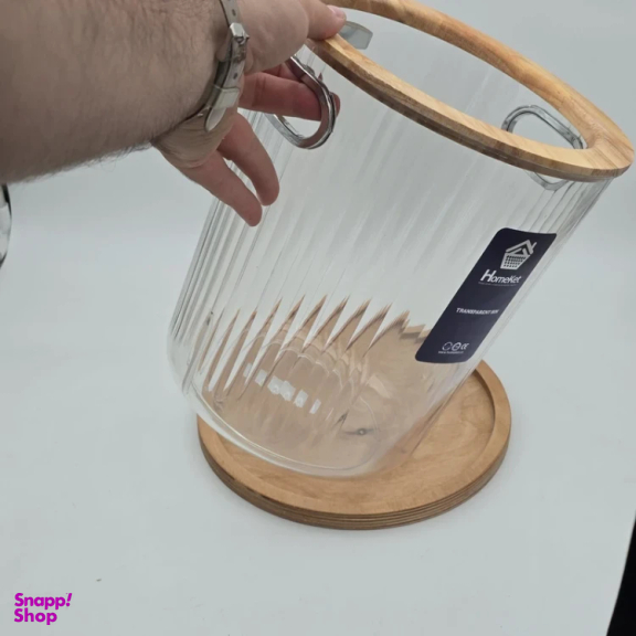 ست سطل و جای دستمال کاغذی هوم کت مدل رابین