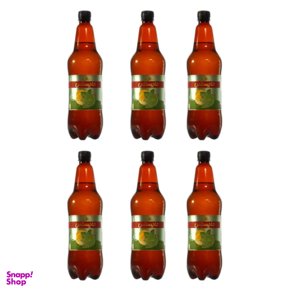 آبمیوه گازدار موهیتو هایسنس حجم ۱ لیتر بسته 6 عددی