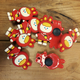 پیکسل استیکر جیبیتز کراکس مدل دختر کارتونی پایه دار