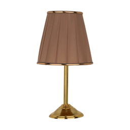 آباژور رومیزی نورهام مدل NHM-GOLDSILVERY-15