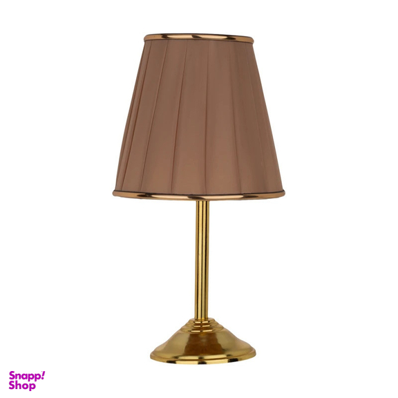 آباژور رومیزی نورهام مدل NHM-GOLDSILVERY-15