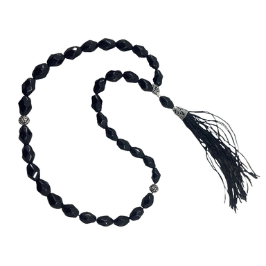 تسبیح نقره گالری ظهیرالدینی مدل ROS-78