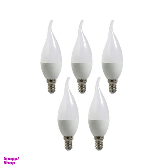 لامپ ال ای دی 7 وات دونیکو مدل اشکی پایه E14 مجموعه 5 عددی