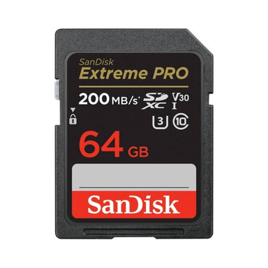 کارت حافظه سن دیسک MicroSDHC مدل Extreme PRO SDX UHS-I SPEED 200MB ظرفیت 64 گیگابایت