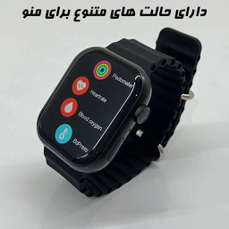 ساعت هوشمند کی دابلیو مدل KW19 MAX همراه با دو بند