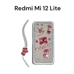 کاور گوشی کینگ پاور مدل Bear مناسب شیائومی Mi 12 Lite به همراه بند آویز