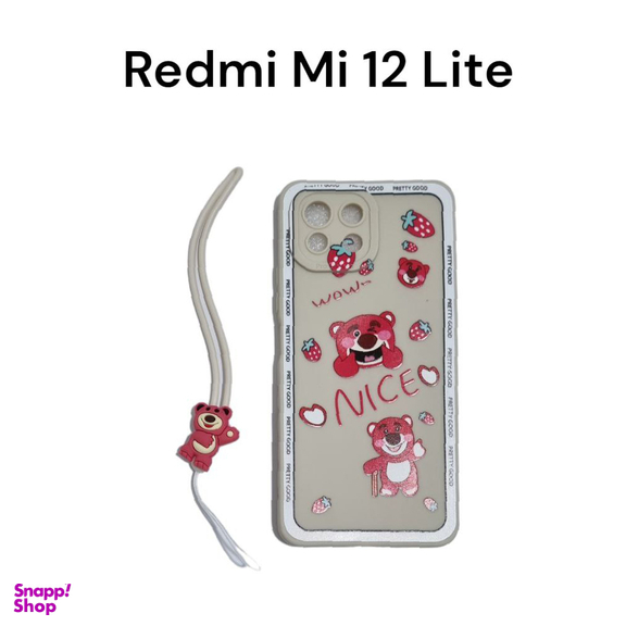 کاور گوشی کینگ پاور مدل Bear مناسب شیائومی Mi 12 Lite به همراه بند آویز