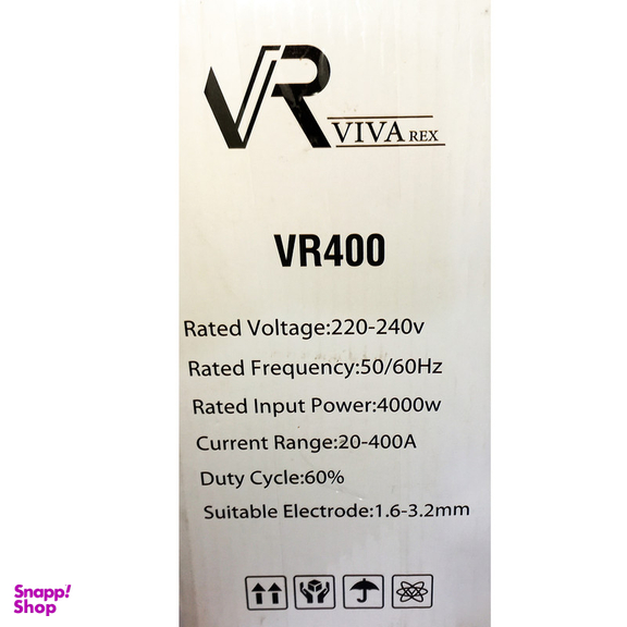 اینورتر جوشکاری 400 آمپر ویوارکس مدل VR400