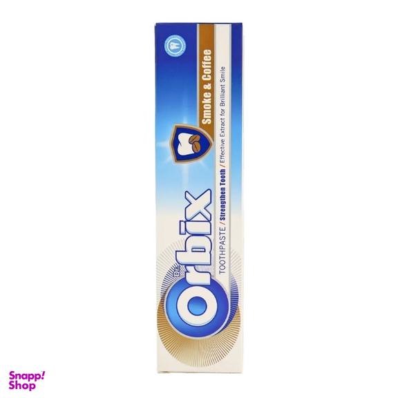 خمیر دندان اربیکس مدل Smoke & Coffee وزن 100 گرم