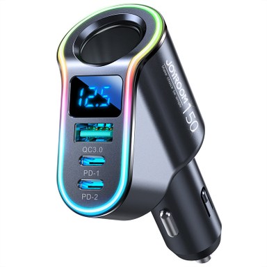 شارژر فندکی فست شارژ جویروم مدل JR-CL21