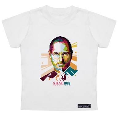 تیشرت آستین کوتاه پسرانه 27 مدل Steve Jobs کد MH931