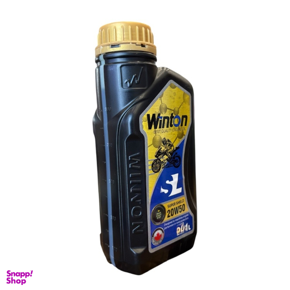 روغن موتور سیکلت وینتون مدل 20W50 SL JASO MA2 حجم 1 لیتر