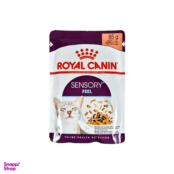 پوچ گربه رویال کنین مدل Sensory Feel وزن 85 گرم