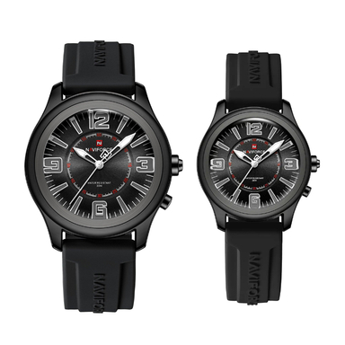 ست ساعت مچی عقربه‌ ای زنانه و مردانه نیوی فورس مدل NF9256