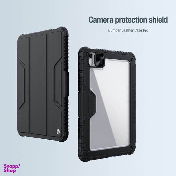 کیف کلاسوری نیلکین مدل Camshield Bumper Leather مناسب برای تبلت اپل iPad 10 / iPad 10.9 (2022)