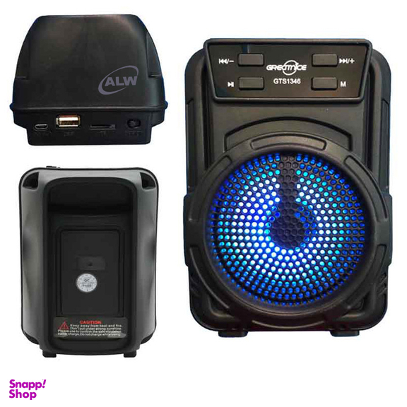 اسپیکر بلوتوثی قابل حمل ای ال وی مدل GTS-1346