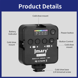 کیت پایه و نور و میکروفون جی ماری مدل A-kit34