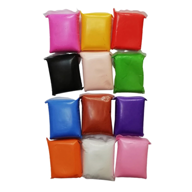خمیر مجسمه سازی مدل Claysoft بسته 12 عددی