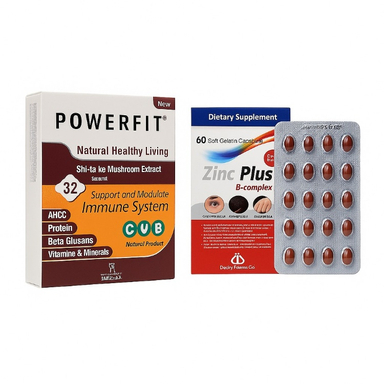 پک تقویت سیستم ایمنی بدن مجموعه 2 عددی