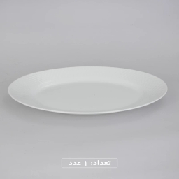 سرویس غذاخوری 28 پارچه چینی زرین ایران مدل White 2 سری رادیانس درجه عالی