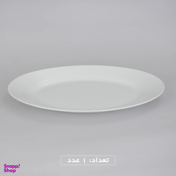 سرویس غذاخوری 28 پارچه چینی زرین ایران مدل White 2 سری رادیانس درجه عالی