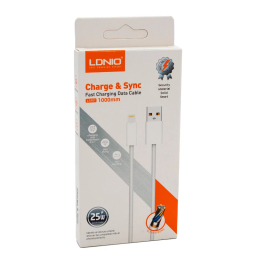کابل تبدیل USB به لایتنینگ الدینو مدل LS901 طول 1 متر