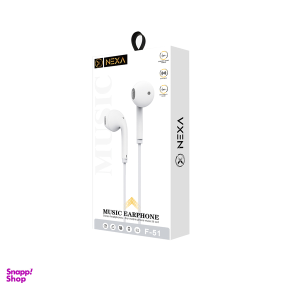 هندزفری باسیم نکسا مدل F51 Type-C طول 1.2 متر