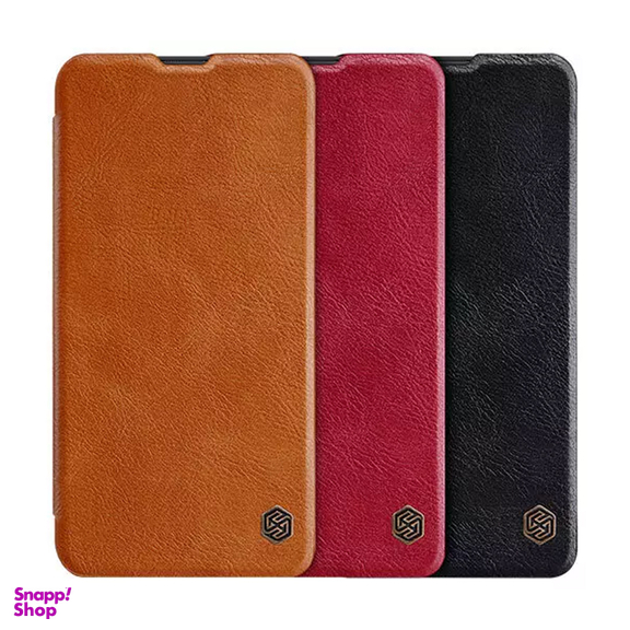 قاب چرمی موبایل نیلکین مدل Qin Leather Case مناسب سامسونگ Galaxy M10