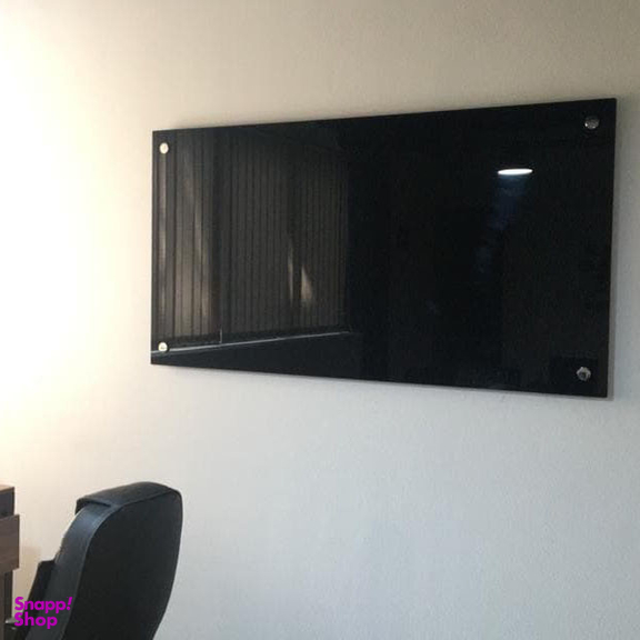 تخته وایت برد شیشه ای عکسنگ مدل CG سایز 150×90 سانتی متر