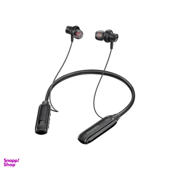 هدفون بی سیم دورگردنی پرومیت مدل LEAP.BLK
