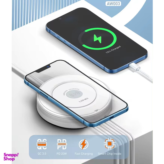 شارژر رومیزی بی سیم الدینیو مدل AW003