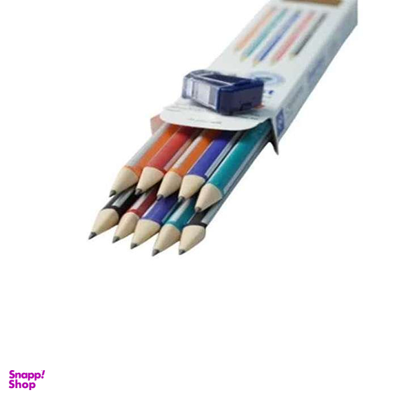 مداد اتودی سی کلاس مدل everlast بسته 10 عددی همراه تراش