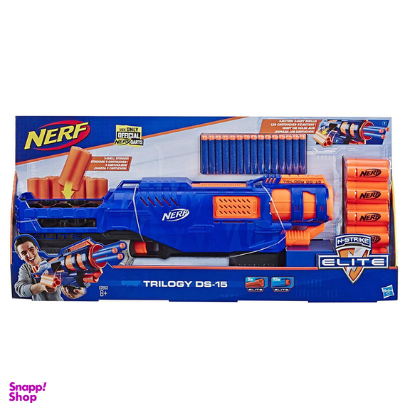 تفنگ بازی نرف مدل Nerf Elite Trilogy