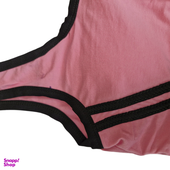 نیم تنه ورزشی دخترانه طرح کلوین کد 44 رنگ صورتی