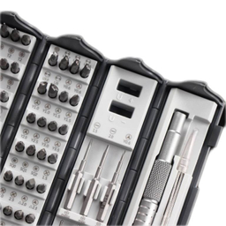 ست پیچ گوشتی مدل 0044 استوانه ای مجموعه 128 عددی