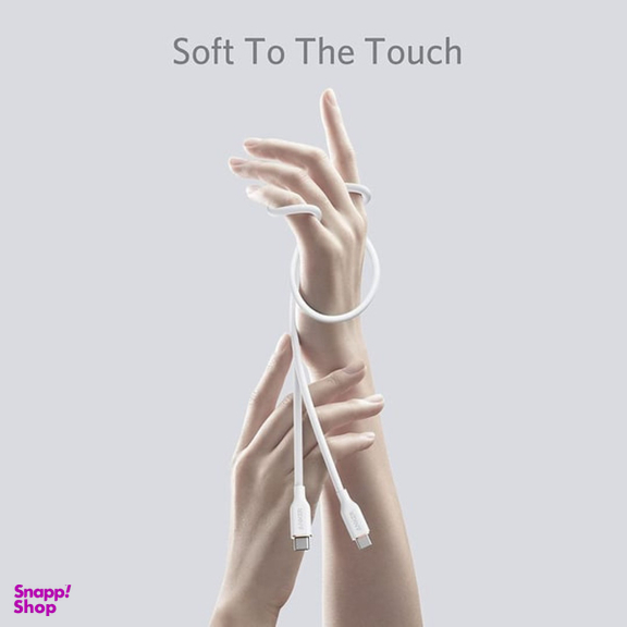 کابل فست شارژ Type-C به Type-C انکر مدل PowerLine III Flow A8552H11 طول 0.9 متر