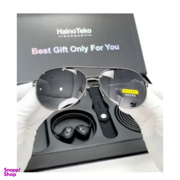 ست ساعت هوشمند و اکسسوری مردانه هاینو تکو مدل GP-22 Valued Combo