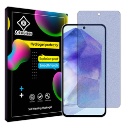 محافظ صفحه نمایش مات آنتی بلو آرکا گلس مدل Tough مناسب گوشی موبایل سامسونگ Galaxy A55 5G