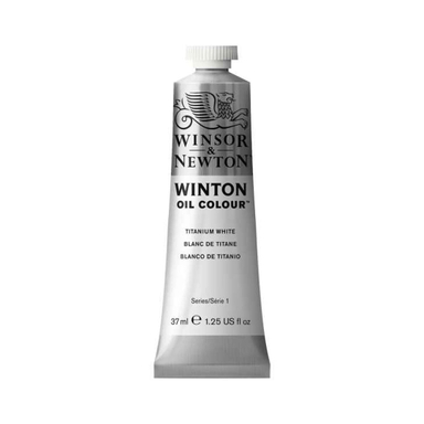 رنگ روغن وینزور اند نیوتون مدل TITANIUM WHITE 40 حجم 37 میلی لیتر