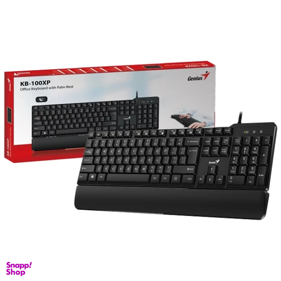 کیبورد با سیم جنیوس مدل KB-100XP