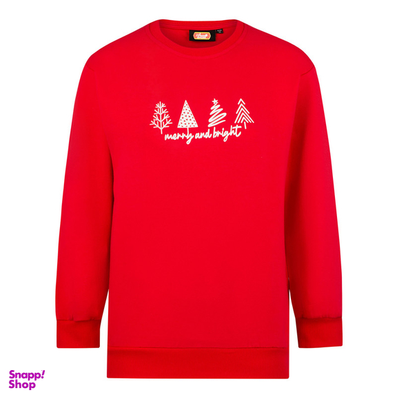 سویشرت زنانه مادر مدل مری رنگ قرمز