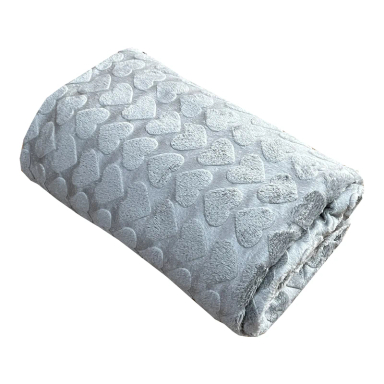 پتو مسافرتی شایسته مدل قلبی سایز 160×210 سانتی متر