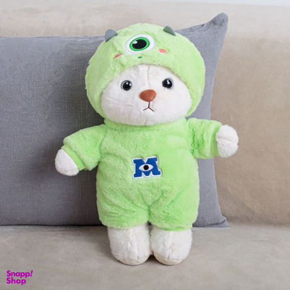 عروسک طرح خرس دوچهره مدل مایک کد 110 ارتفاع 32 سانتی متر