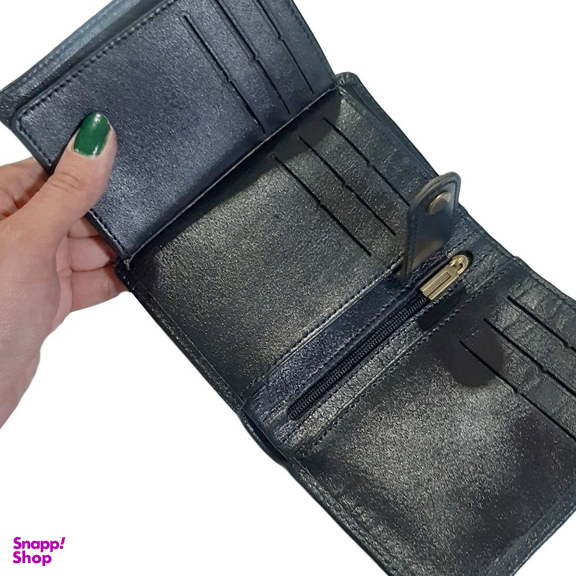 کیف پول نیم کتی چرم طبیعی کد 508