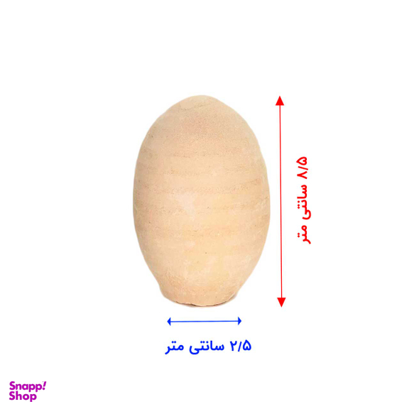 تخم مرغ سفالی نوین نقش مدل 01