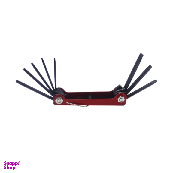 آچار آلن ستاره ای اسکای مدل چاقویی کد YP-ST-1201B مجموعه 8 عددی