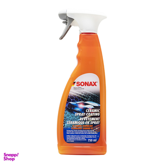 اسپری پوششی بدنه خودرو سوناکس مدل Ceramic Spray Coating کد 883200 حجم 750 میلی لیتر