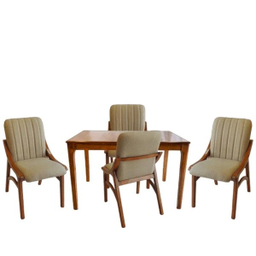 میز و صندلی ناهار خوری 4 نفره مدل respect04
